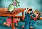 Kako otrokom razložiti potres? v potresu 