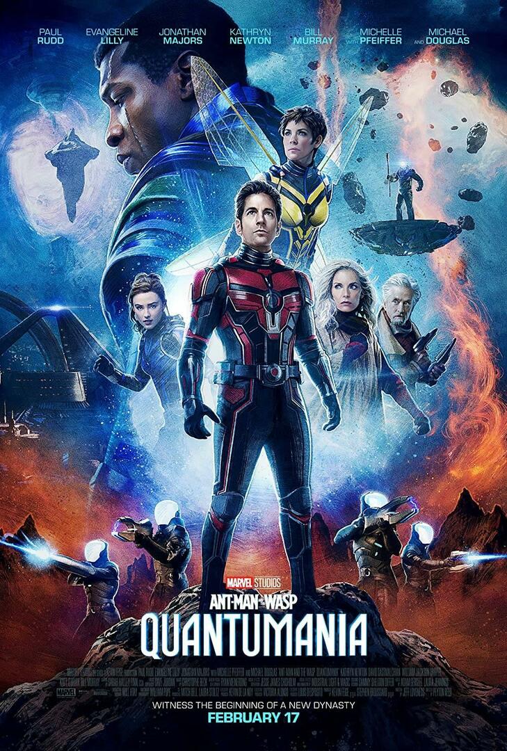 Filmski plakat Ant-Man and the Wasp: Quantumania