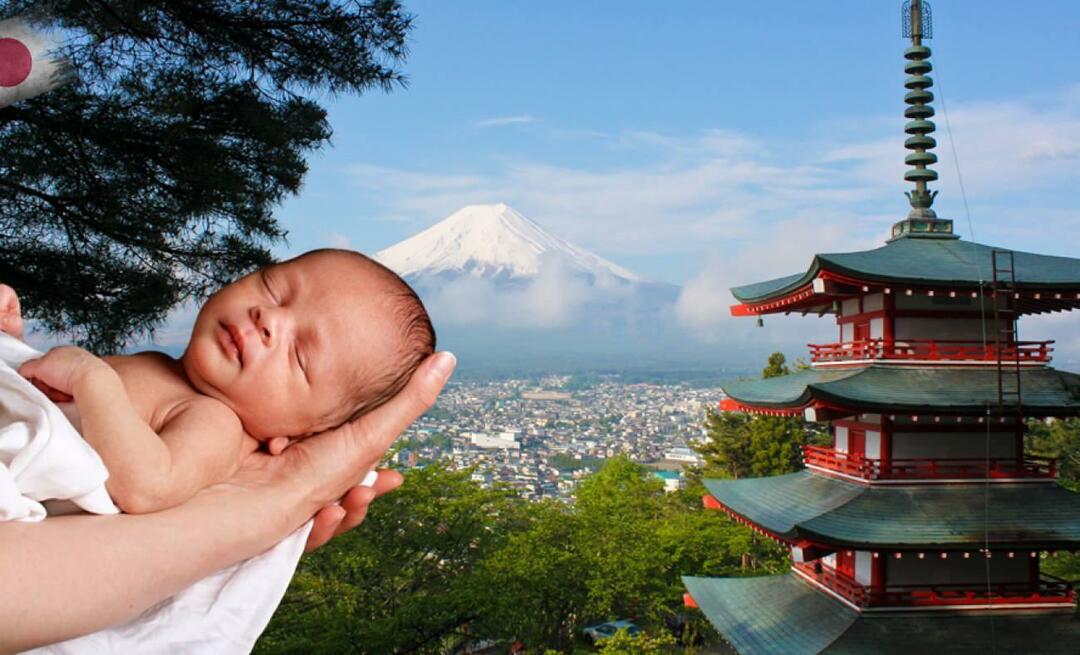 Prvič na Japonskem! Rekorden upad števila novorojenčkov