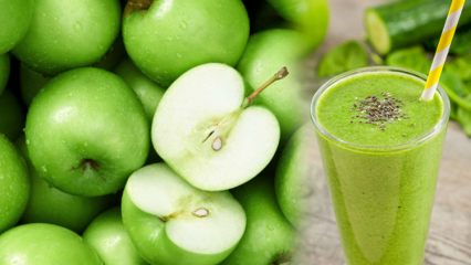 Kakšne so prednosti zelenih jabolk? Če redno pijete sok zelenega jabolka in kumar ...