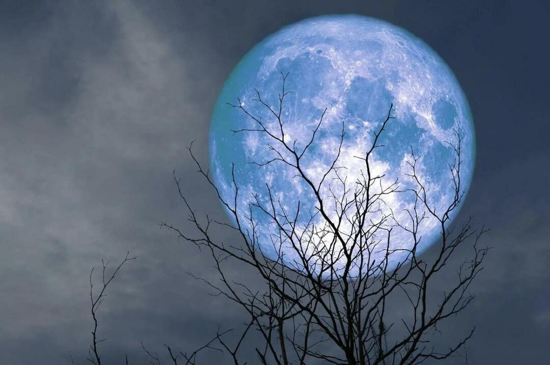 Kaj je modra luna
