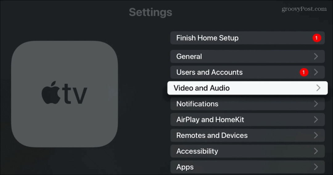 Kako spremeniti ločljivost zaslona Apple TV
