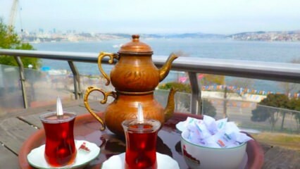 Družinski čajni vrtovi na evropski strani Istanbula