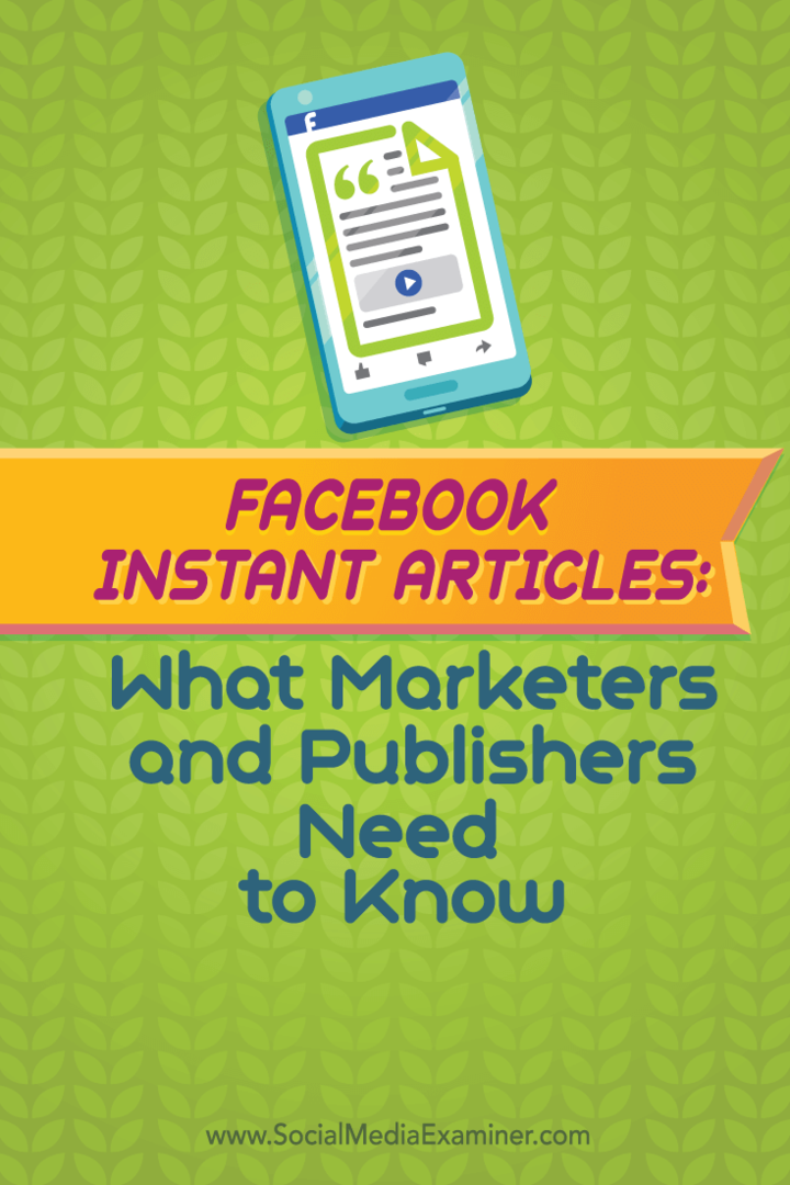 Facebook trenutni članki: Kaj morajo tržniki in založniki vedeti: Izpraševalec socialnih medijev