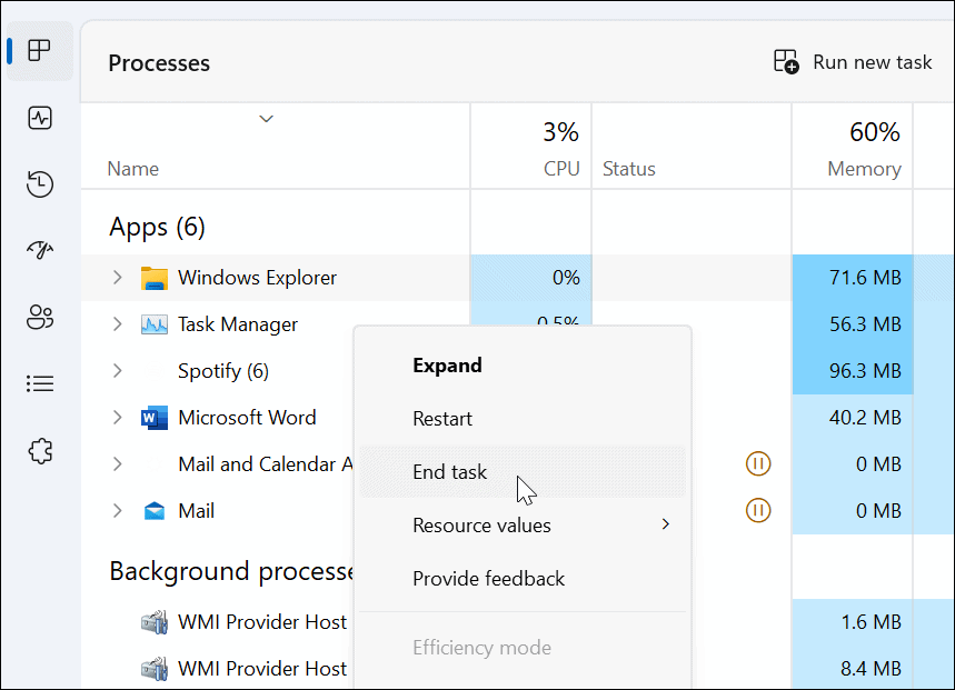 Windows 11 Povleci in spusti ne deluje