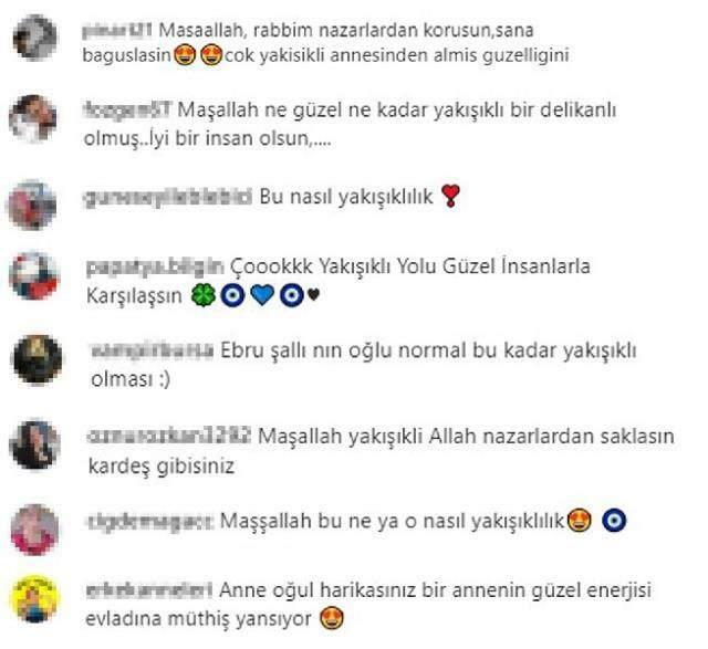 Ebru Şallı je delila svojega 18-letnega sina! Ta okvir je bil zasut s komentarji ...