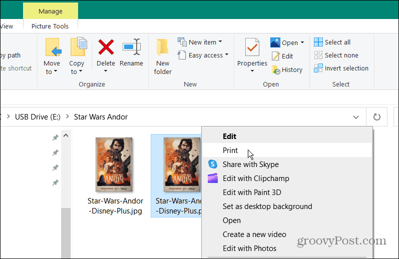 Pretvorite PNG v PDF v sistemu Windows