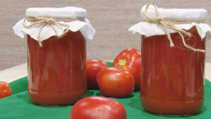 Kako narediti paradižnikovo omako za zimo doma? Najlažji način za pripravo paradižnikove omake