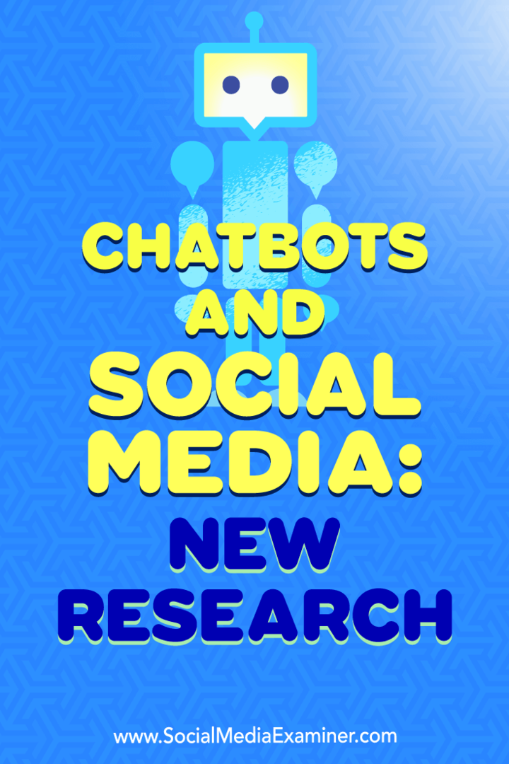 Klepetalnice in socialni mediji: Nova raziskava: Social Media Examiner