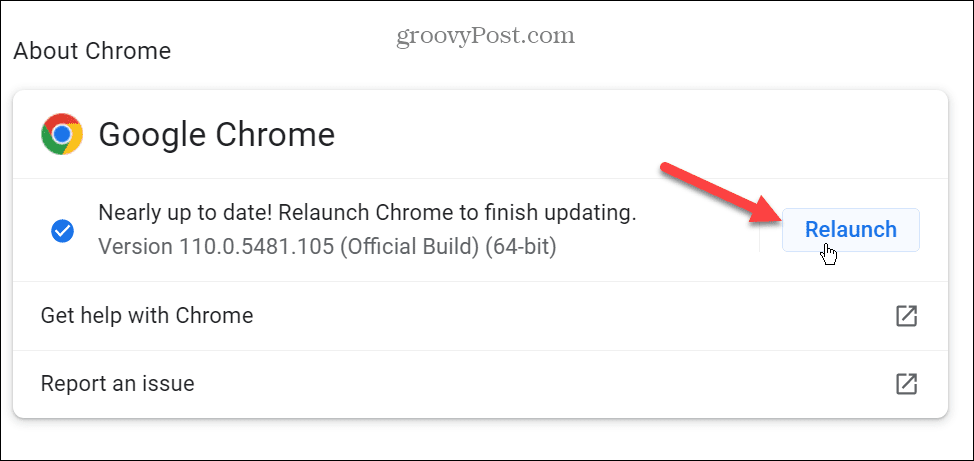 Koda napake Google Chrome STATUS_BREAKPOINT