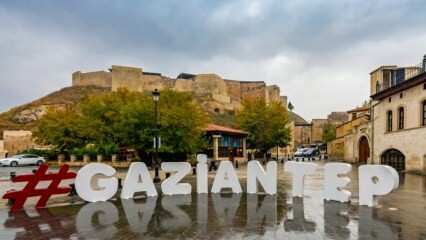 Zgodovinski kraji in naravne lepote Gaziantep