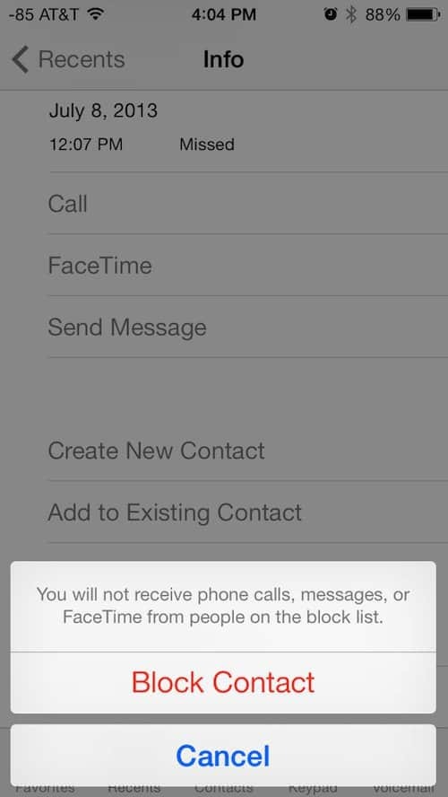 Apple iOS 7 dodaja možnost blokiranja neželenih klicev in besedil