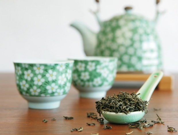 hujšanje z zelenim čajem