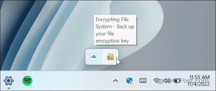 Šifrirajte datoteke in mape v sistemu Windows 11