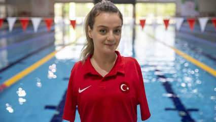 Državna paraolimpijska plavalka Sümeyye Boyacı je bila tretja v Evropi!