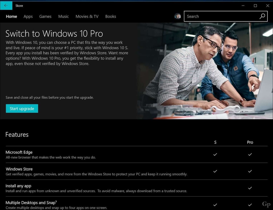 Microsoft vsem olajša namestitev sistema Windows 10 S Edition