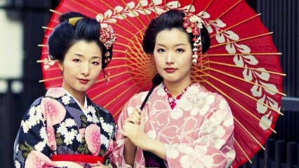 Turčije zbirka japonske ženske