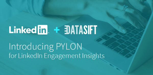 LinkedIn je objavil PYLON za LinkedIn Engagement Insights, rešitev API za poročanje, ki tržnikom omogoča dostop do podatkov LinkedIn za izboljšanje sodelovanja in zagotavljanje pozitivne donosnosti naložbe za njihovo vsebino. 
