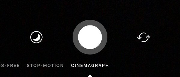 Instagram v kameri preizkuša novo funkcijo Cinemagraph.