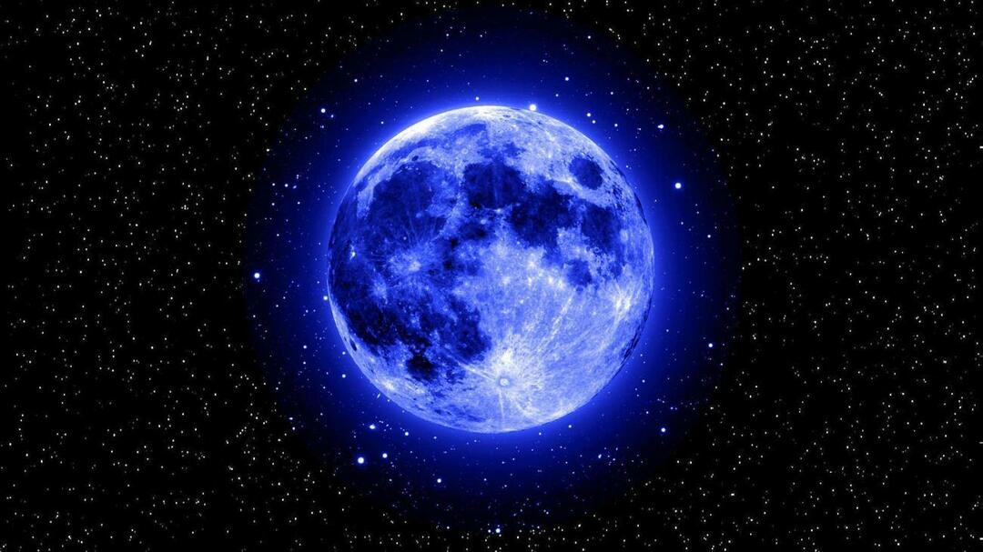 Kaj je modra luna? Kdaj bo nastopila modra luna? Se bo videlo iz Turčije?
