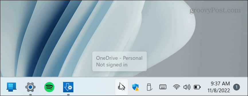 Onemogočite OneDrive v sistemu Windows 11
