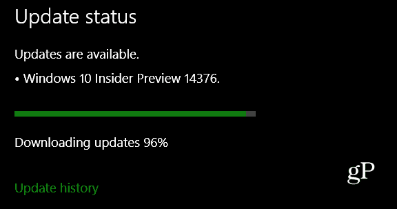 Windows 10 Preview Build 14376 za PC in Mobile Release