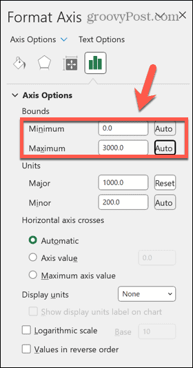 excel meje osi