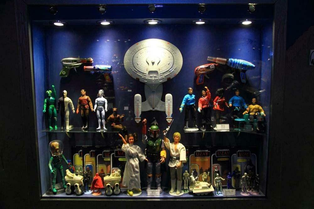 Vesoljska soba muzeja igrač v Istanbulu