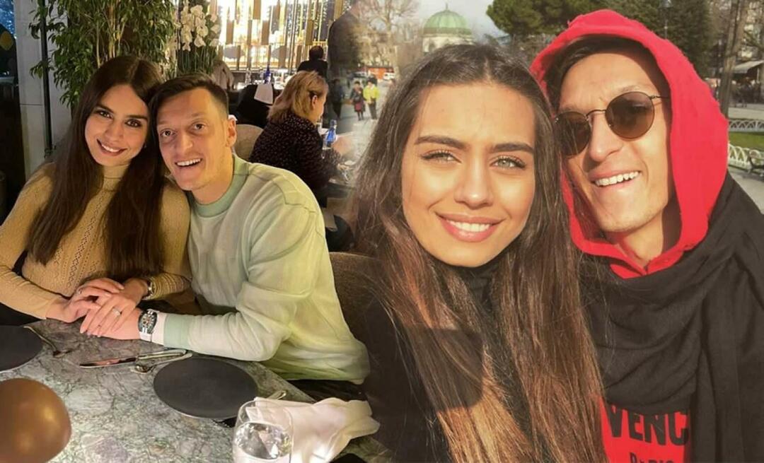 Mesut Özil, ki je že drugič postal oče, je Amine Gülşe vzkliknil svojo ljubezen! Sovražnik poka