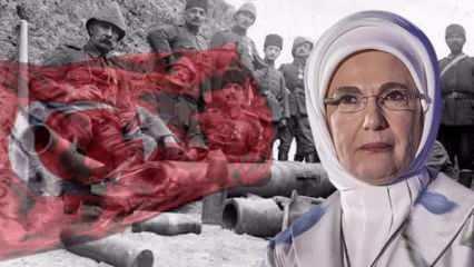 Emine Erdogan: Slavna zmaga Çanakkale