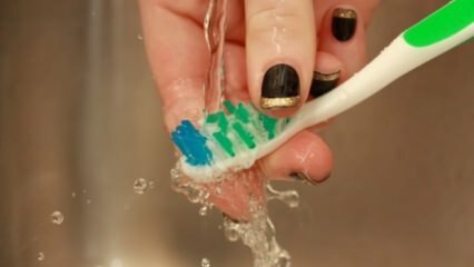 Kako poteka čiščenje zobnih ščetk?
