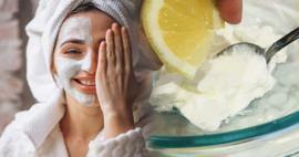 Kakšne so koristi maske iz jogurta in limone za kožo? Domača maska ​​iz jogurta in limone