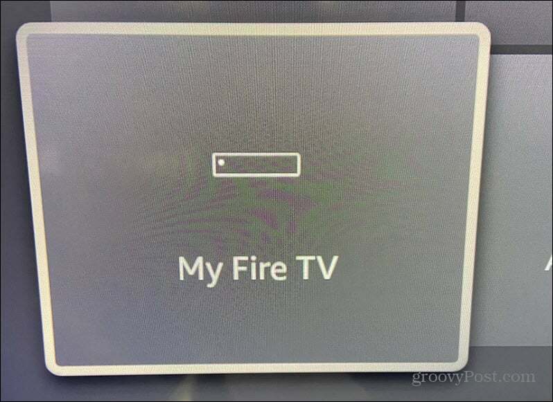 Znova zaženite Fire TV Stick