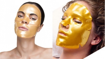 Kaj naredi zlata maska? Kakšne so prednosti zlate maske za kožo? Kako narediti zlato masko?