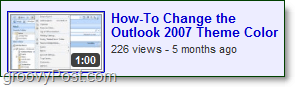 poiščite video za PowerPoint 2010