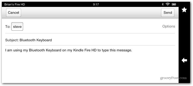 Kako povezati tipkovnico Bluetooth s Kindle Fire HD