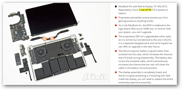 Strokovnjaki za novi MacBook Pro so obravnavali nočno moro popravil