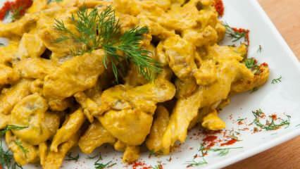 Kako narediti enostavno curry piščanca doma? 