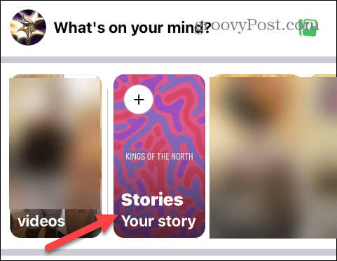 Odstranite zgodbe iz Facebooka