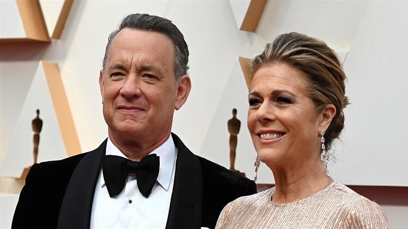Tom Hanks in njegova žena Rita Wilson
