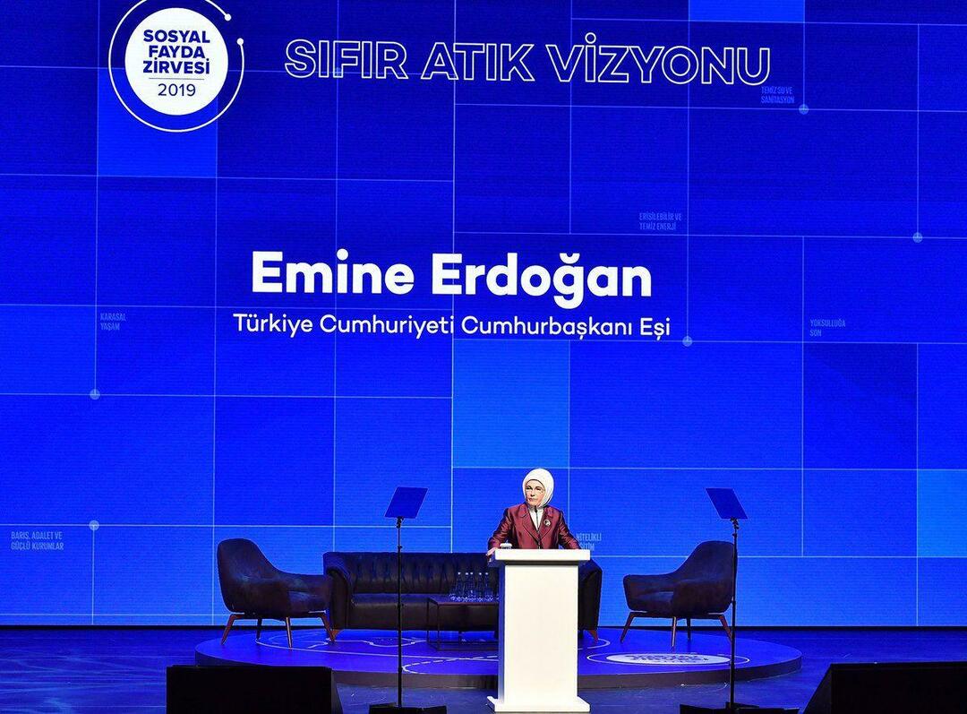 Gibanje Zero Waste Emine Erdoğan 