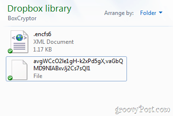 šifrirane datoteke spustnih datotek iz boxcryptorja