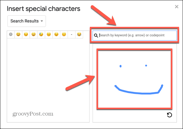 google docs risanje emoji