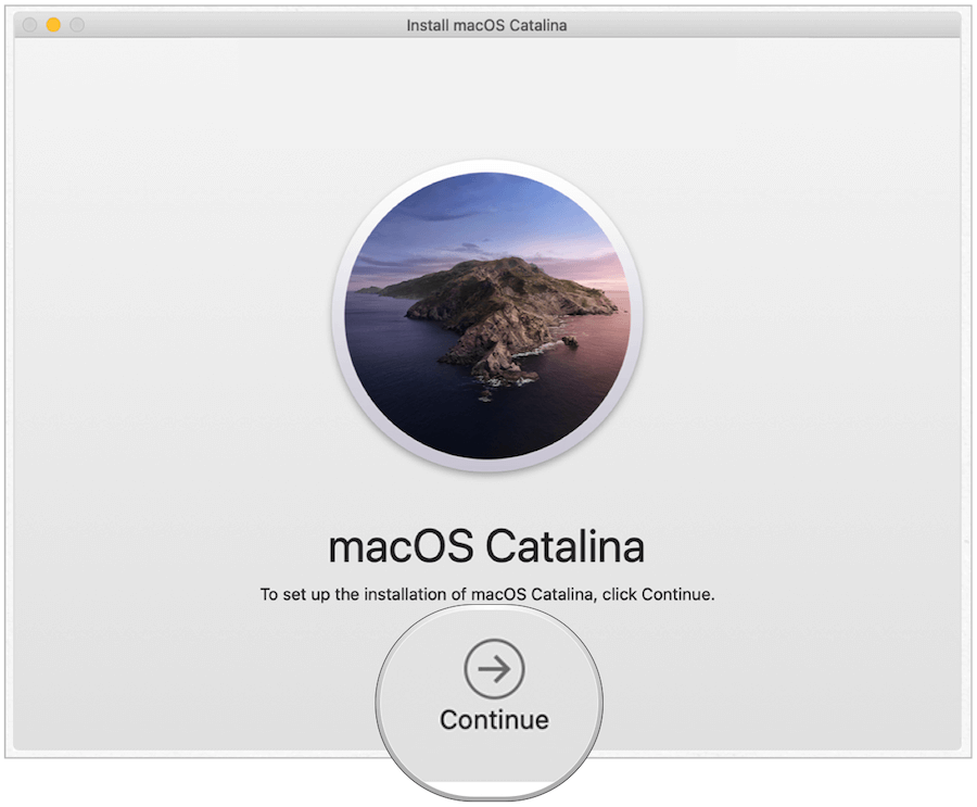 macOS je znova nameščen