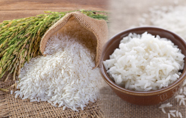 ali zaradi požiranja riža postane šibek?