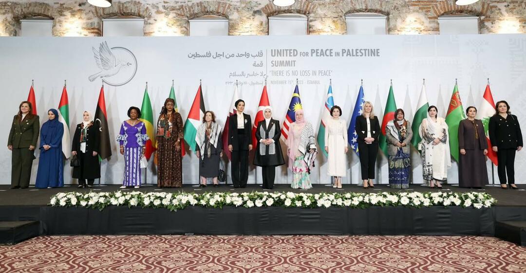 Eno srce za vrh žena voditeljev Palestine