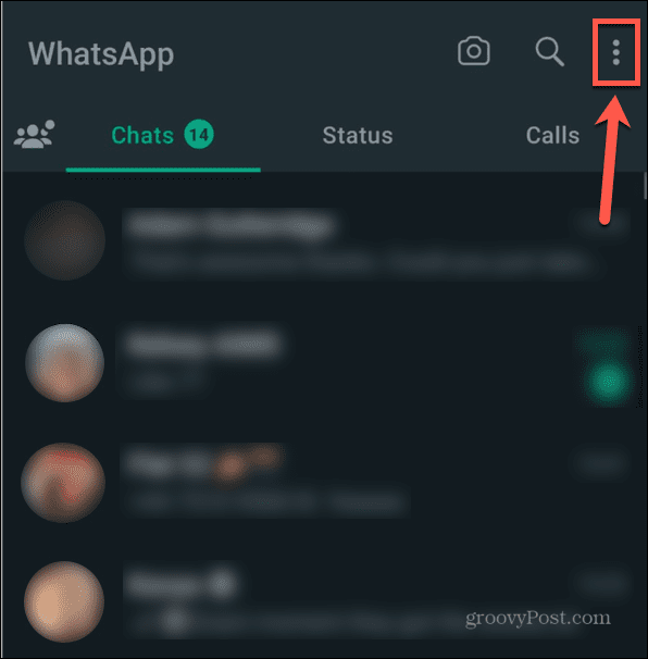 whatsapp več možnosti