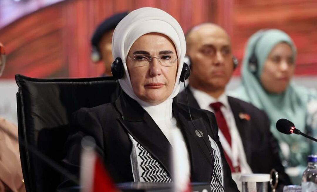 Skupni poziv prve dame Erdoğan in vodilnih zakoncev Palestini! "Velika kršitev mednarodnega prava"