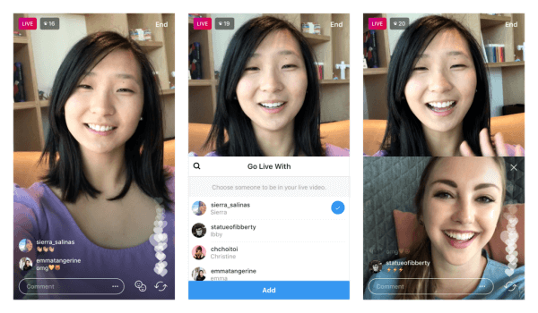Instagram preizkuša sposobnost skupne rabe video oddaje z drugim uporabnikom.