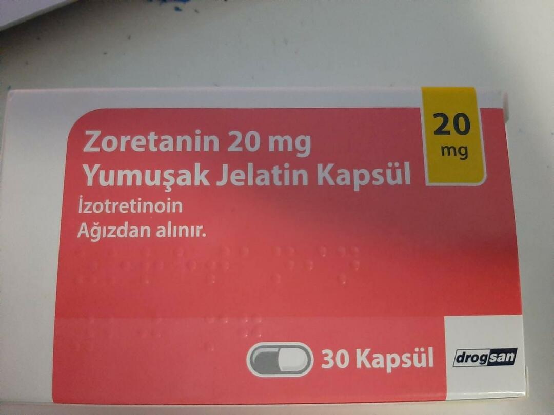 Kakšna je uporaba kapsule Zoretanin za zdravljenje aken? Kako uporabljati Zoretanin?